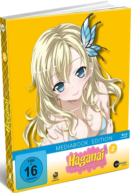 Haganai: I Don’t Have Many Friends - Vol. 2/3: Limited Mediabook Edition [Blu-ray]