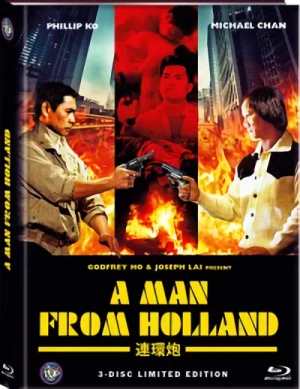 A Man from Holland: Drug Connection - Limited Mediabook Edition [Blu-ray+DVD]: Cover B