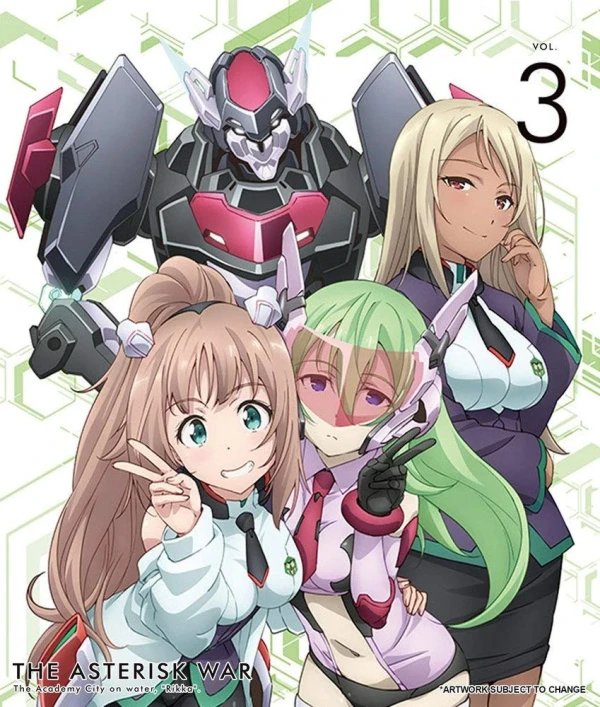 The Asterisk War - Vol. 3/4: Limited Edition [Blu-ray] + OST