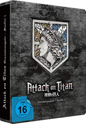 Attack on Titan: Staffel 1 - Gesamtausgabe: Amazon Exklusive Steelbook Edition [Blu-ray]