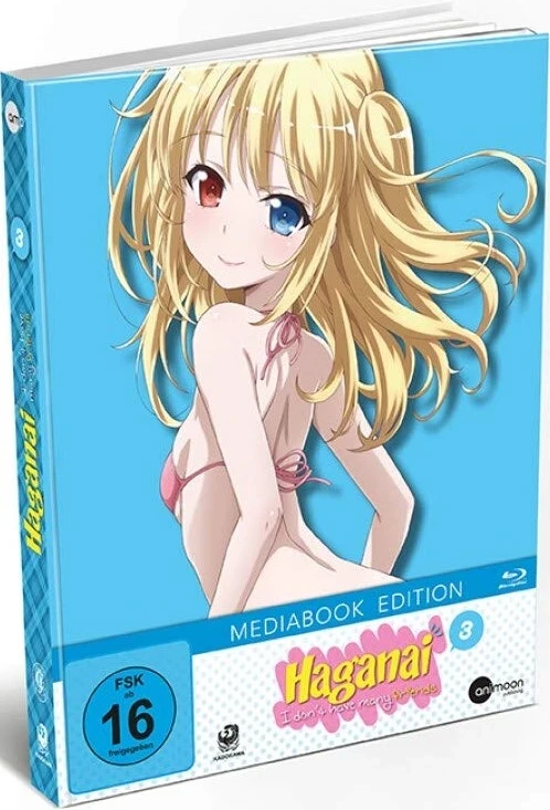 Haganai: I Don’t Have Many Friends - Vol. 3/3: Limited Mediabook Edition [Blu-ray]