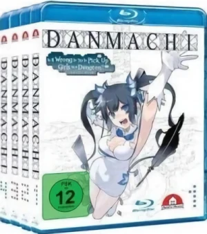 DanMachi: Is It Wrong to Try to Pick Up Girls in a Dungeon? - Familia Myth: Komplettset [Blu-ray]