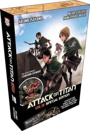 Attack on Titan - Vol. 18: Special Edition (OwS) [Manga+DVD]