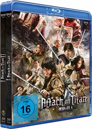 Attack on Titan - Film 1+2: Set [Blu-ray]