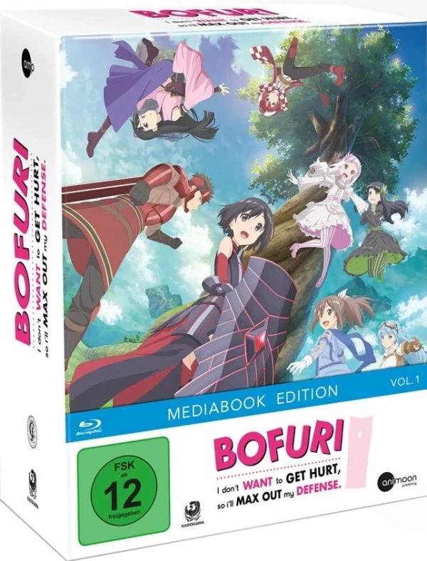 Bofuri: I Don’t Want to Get Hurt, so I’ll Max Out My Defense. Staffel 1 - Vol. 1/3: Limited Mediabook Edition [Blu-ray] + Sammelschuber