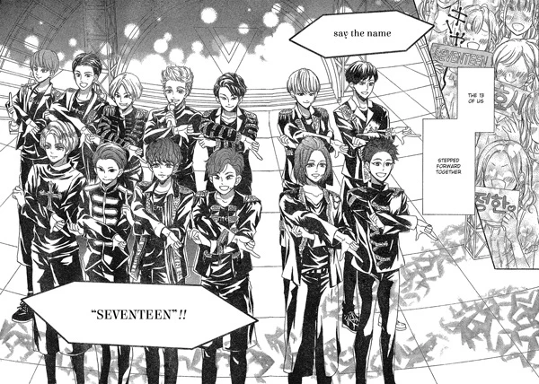 Manga: Say the Name! Seventeen: Nihon Debut made no Michi