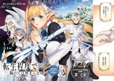 Manga: Tensei Teido de Mune no Ana wa Umaranai