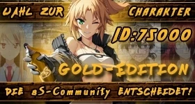News: [Gold-Edition] Wer soll Charakter Nummer 75.000 werden?