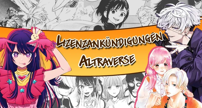News: Altraverse: Neue Lizenzen für den Winter und Frühling 2026 - Shounen-Manga