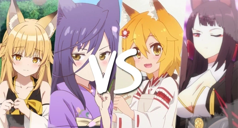 Poll: Which foxgirl do you like most?