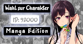 Poll: [Manga-Edition] Wer soll Charakter Nummer 92.000 werden?